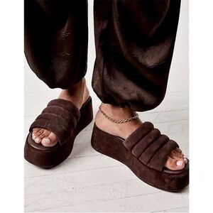 Free People Paradise Sandals in Sunbaked Brown size 40 (10-9.5)